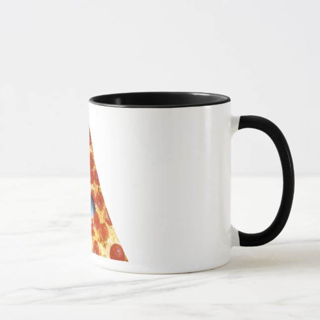 Mug Pizza d'Illuminati (Droite)