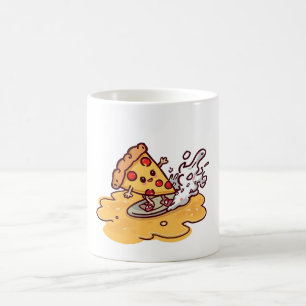Mug Pizza Kawaii Mignon Drôle Fromage Dessin Animé