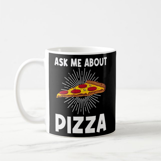 Mug Pizza Pour Hommes Femmes Enfants Italienne Pizza S (Gauche)