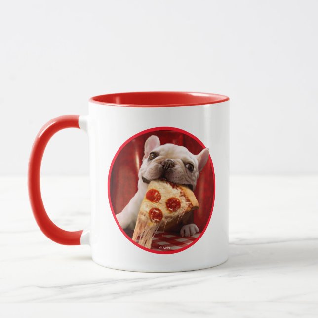 Mug Pizza Slice mangeur de chien (Gauche)