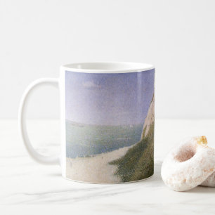 Mug Plage à Honfleur par Georges Seurat, Art ancien