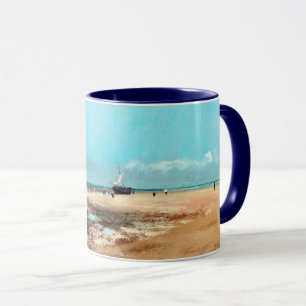 Mug Plage à Low Tide (Bouche de la rivière), Edgar Deg