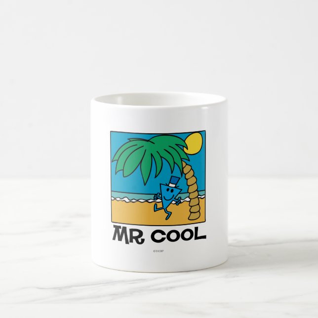 Mug Plage Amusant Avec M. Cool (Centre)