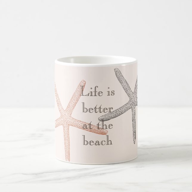 Mug Plage Blue Starfish (Centre)