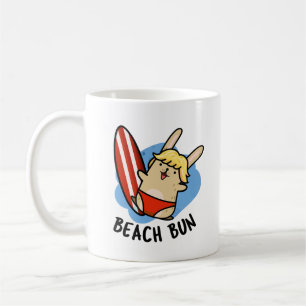 Mug Plage Bun Funny Bunny Puns