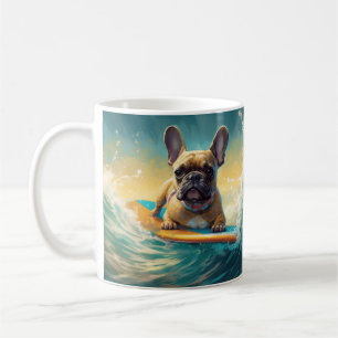 Mug Plage de Bulldog