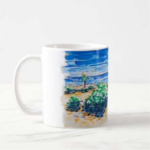 Mug Plage de Cancun coloré et frais