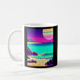 Mug Plage de Gulf Shores Alabama Parasdise Retro Vinta