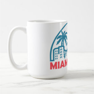 Mug Plage de Miami en été- Floride