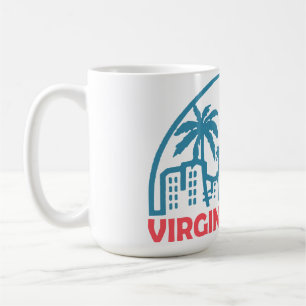 Mug Plage d'été de Virginie - Virginie