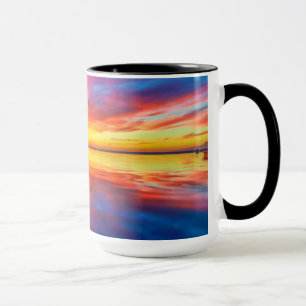 Mug Plage majestueuse du coucher du soleil   Wailea,