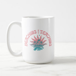 Mug Plage Pas Enseigner Drôle Enseignant Pause d'été