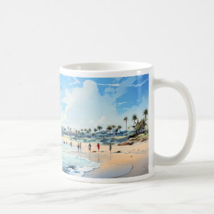 Mug Plage Sur Votre Musique