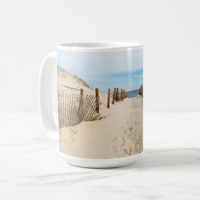 Mug Plage tranquille (Devant gauche)