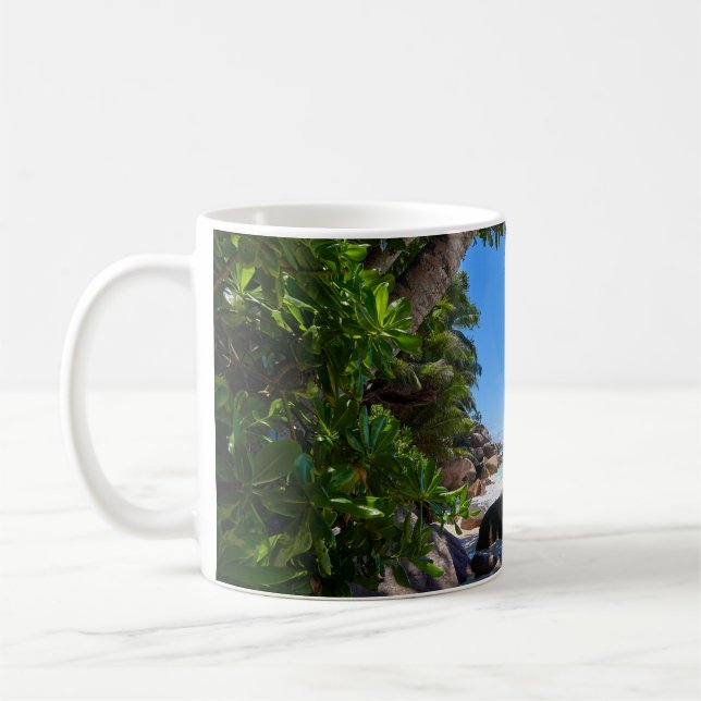 Mug Plage tropicale (Gauche)