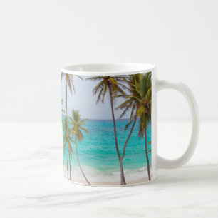 Mug Plage tropicale colorée