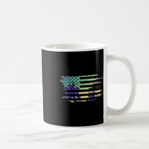 Mug Plage vintage tropicale de vacances d'été et drape