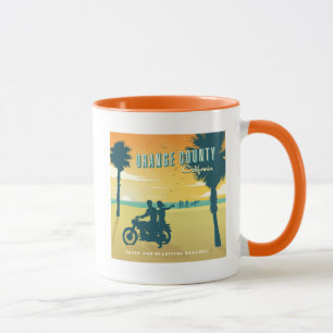 Mug Plages du comté d'Orange, Californie