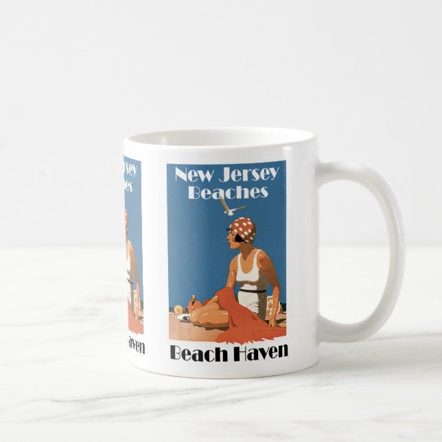 Mug Plages du New Jersey ~ Beach Haven (Droite)
