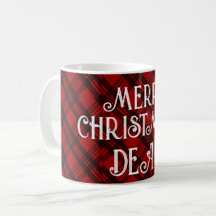 Mug Plaid moderne et élégant