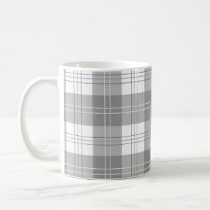 Mug Plaide Buffalo Noir et Blanc