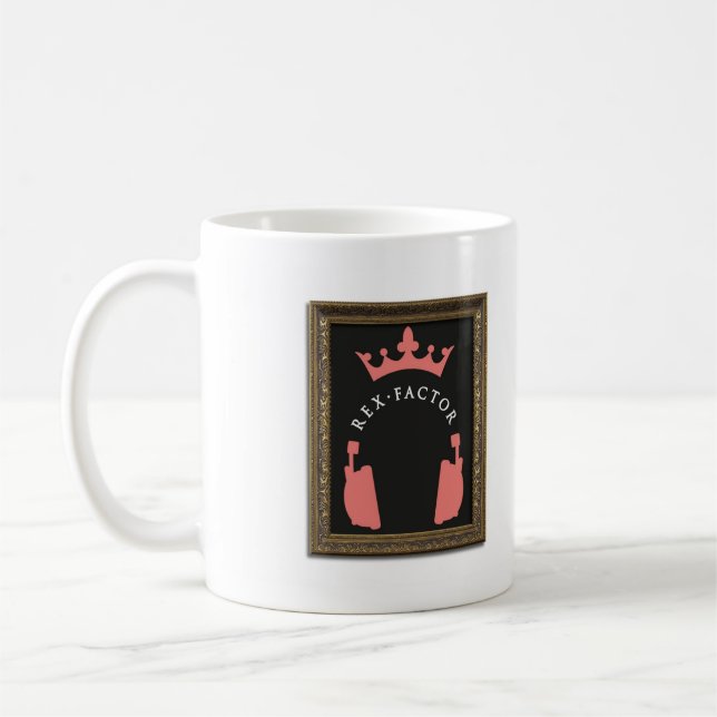 Mug Plaine de logo de facteur de Rex (Gauche)