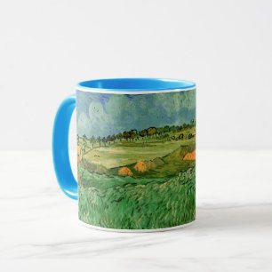 Mug Plaine près d'Auvers par Vincent van Gogh