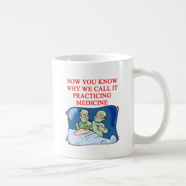 Mug Plaisanterie de DOCTEUR (Droite)