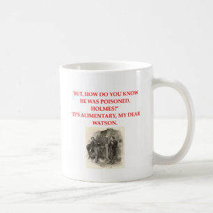 Mug plaisanterie de holmes de sherlock