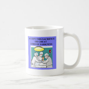 Mug plaisanterie démoniaque de médecin/chirurgien