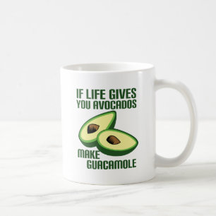 Mug Plaisanterie drôle d'avocat de guacamole