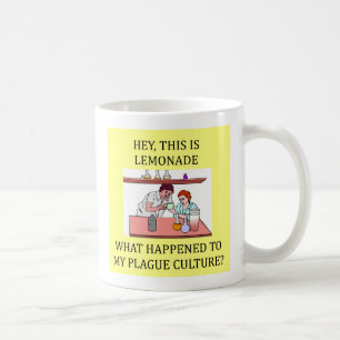 Mug plaisanterie drôle de laboratoire de biologie,