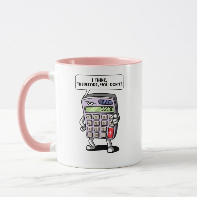Mug Plaisanterie drôle de mathématiques de (Gauche)