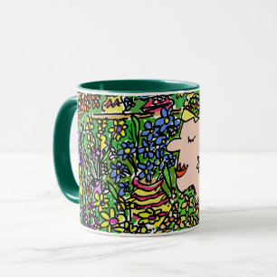 Mug Plaisir fleuriste ou vendeur de fleurs