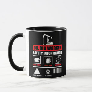Mug Plan de travail de la plate-forme pétrolière USA A
