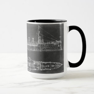 Mug Plan directeur de la marine Cruiser