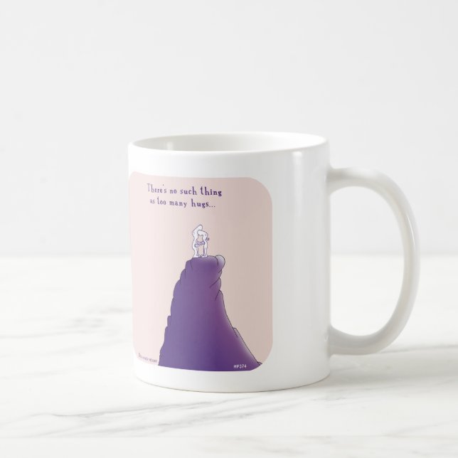 Mug Planète de HP374 "Harold" trop d'étreintes (Droite)