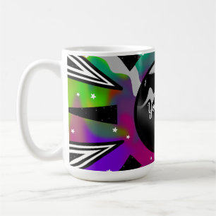 Mug Planète Tie-Dye Psychedelique et dessins abstraits