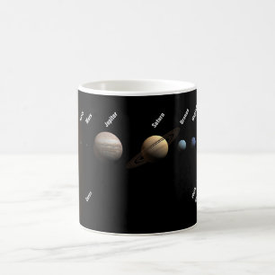 Mug Planètes et NASA naine de l'espace de planètes