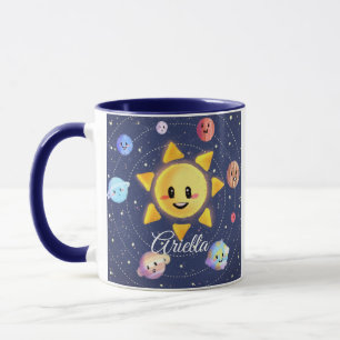 Mug Planètes Galaxie spatiale