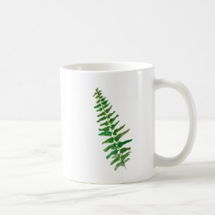 Mug Plante Botanique Imprimante Peinture Verte Art Cof