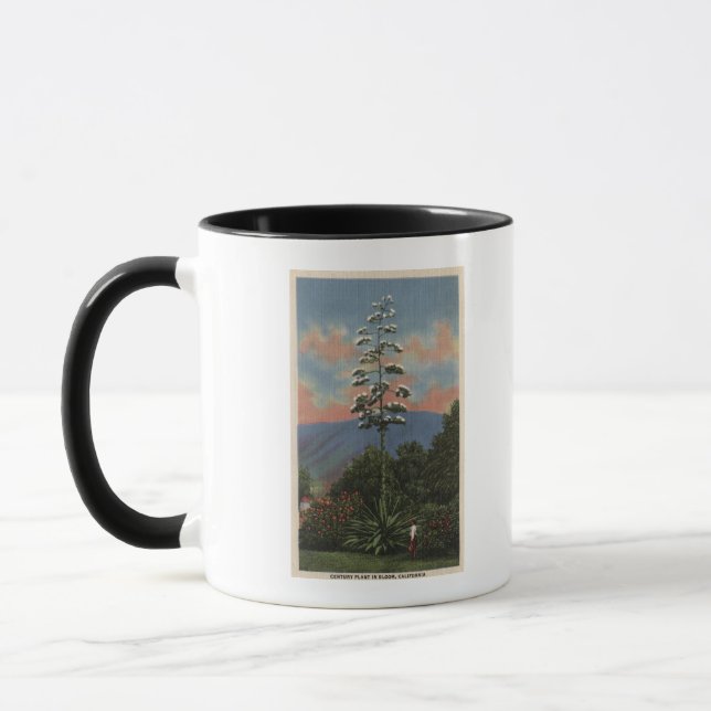 Mug Plante californien en fleurs (Gauche)