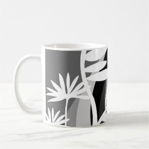Mug Plante noir et blanc