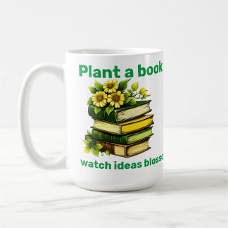 Mug Plante un livre