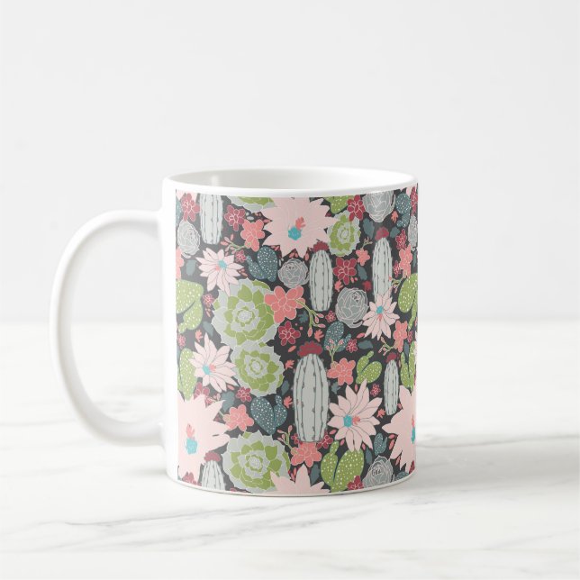 Mug Plantes Succulents Et Cactus (Gauche)