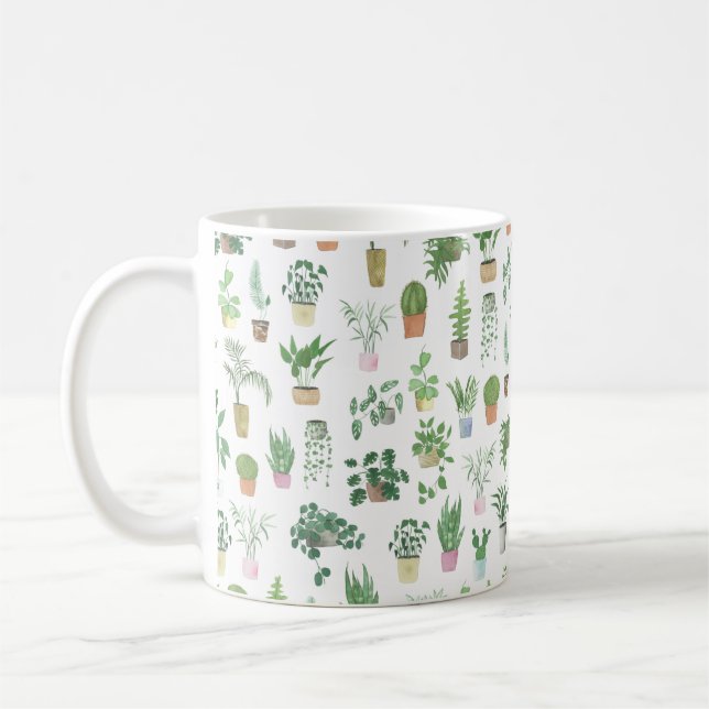 Mug Plantita House Plantes et Pots Motif (Gauche)