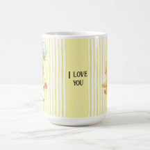 plaque d'anniversaire de canard rayé jaune personn