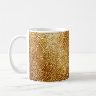 Mug Plaque métallique ornée classique