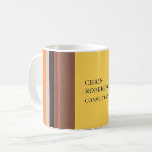 Mug Plaque moderne minimaliste Votre nom