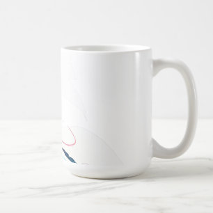 Mug Plaques de peinture de couleur de matin Abstraites